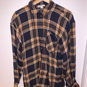 TOPSHOP Plaided blouse (US 4)